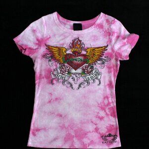 Katydid Rhinestone Graphic Tee